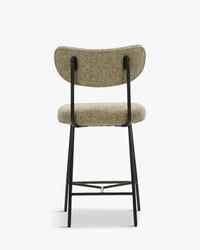 Tabouret de bar Jasper - Tweed taupe