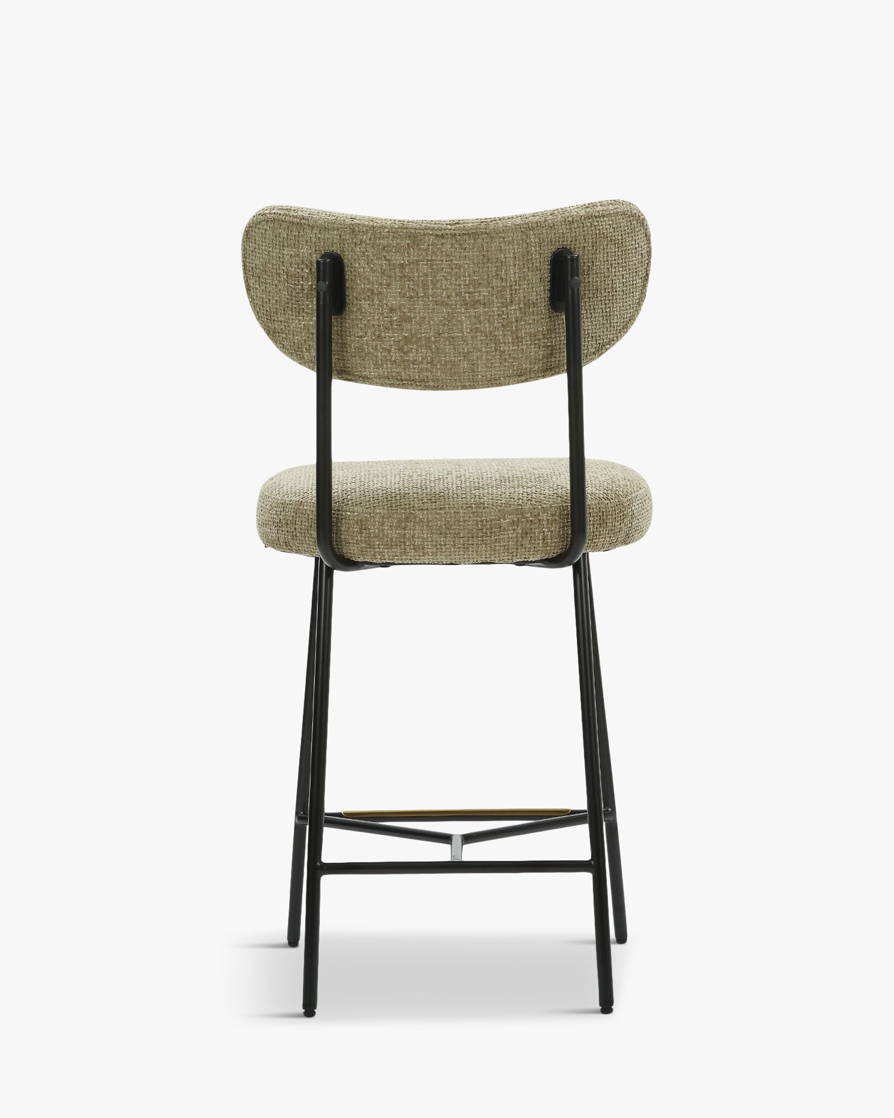 Tabouret de bar Jasper - Tweed taupe