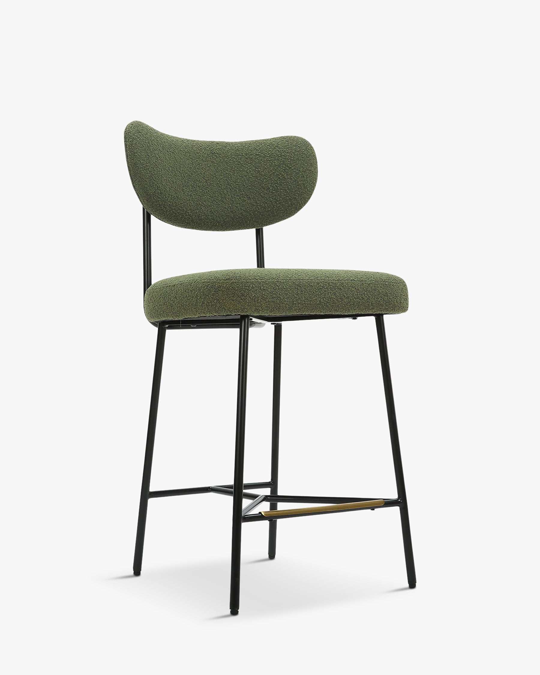 Tabouret de bar Jasper - Vert kaki