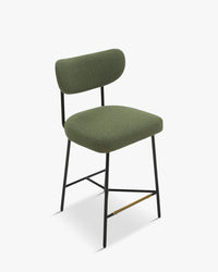 Tabouret de bar Jasper - Vert kaki