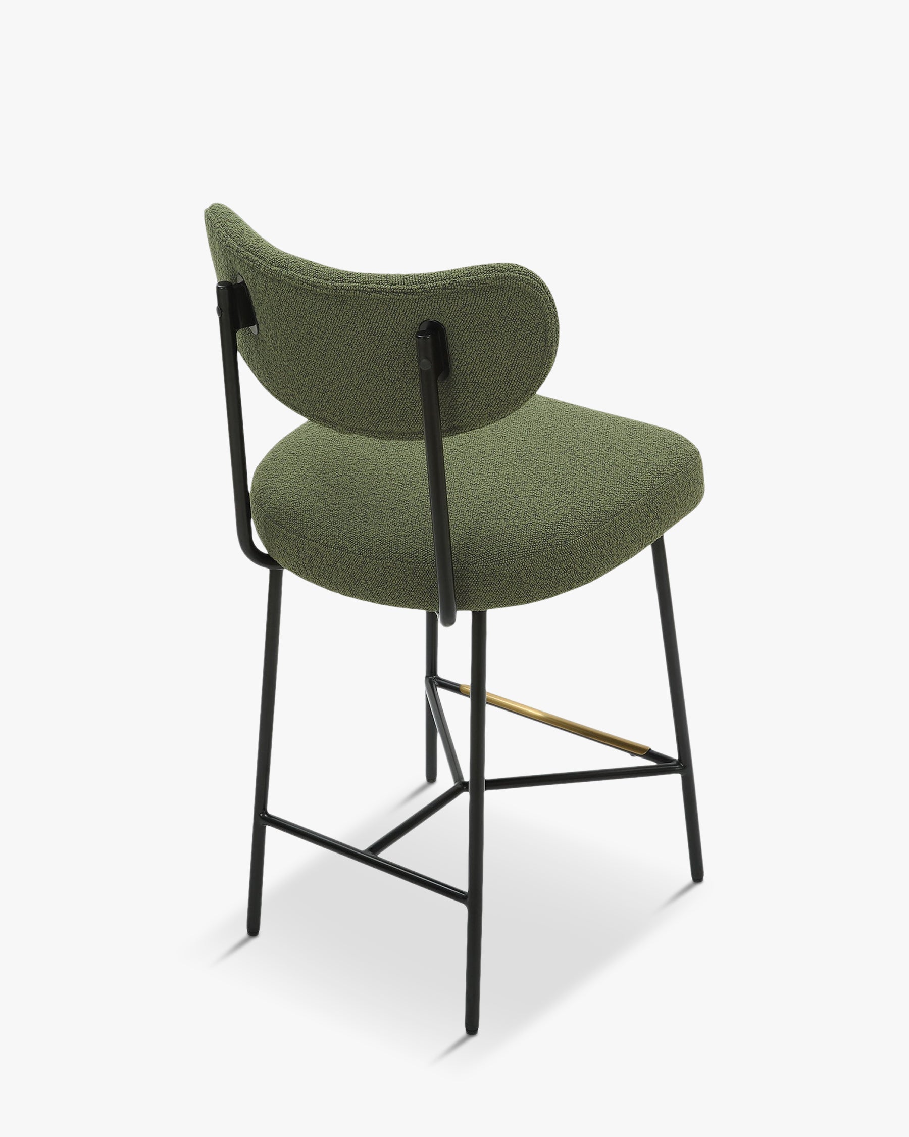 Tabouret de bar Jasper - Vert kaki