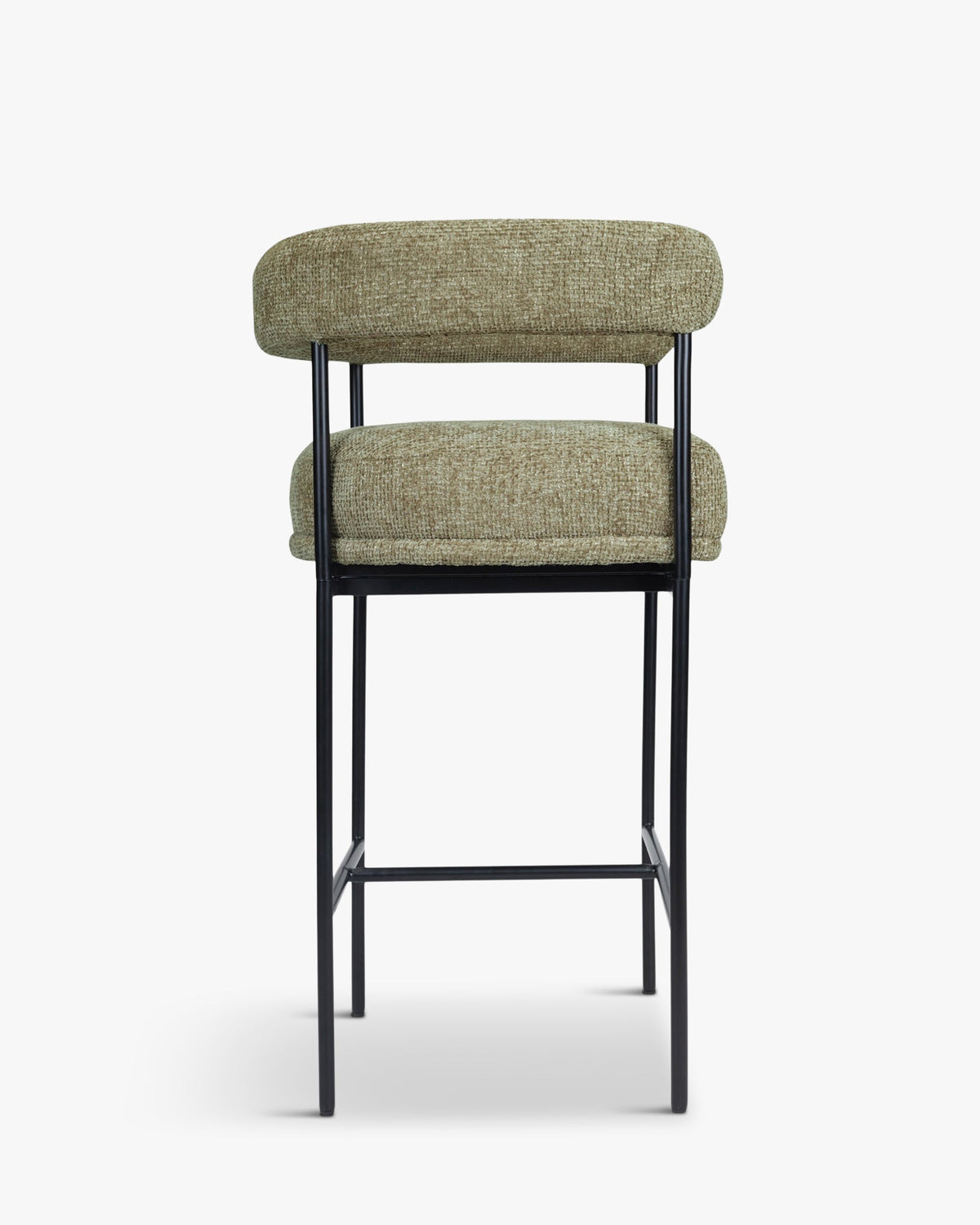 Tabouret de bar Arcade - Tweed taupe