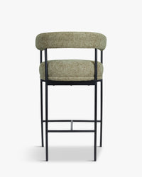 Tabouret de bar Arcade - Tweed taupe