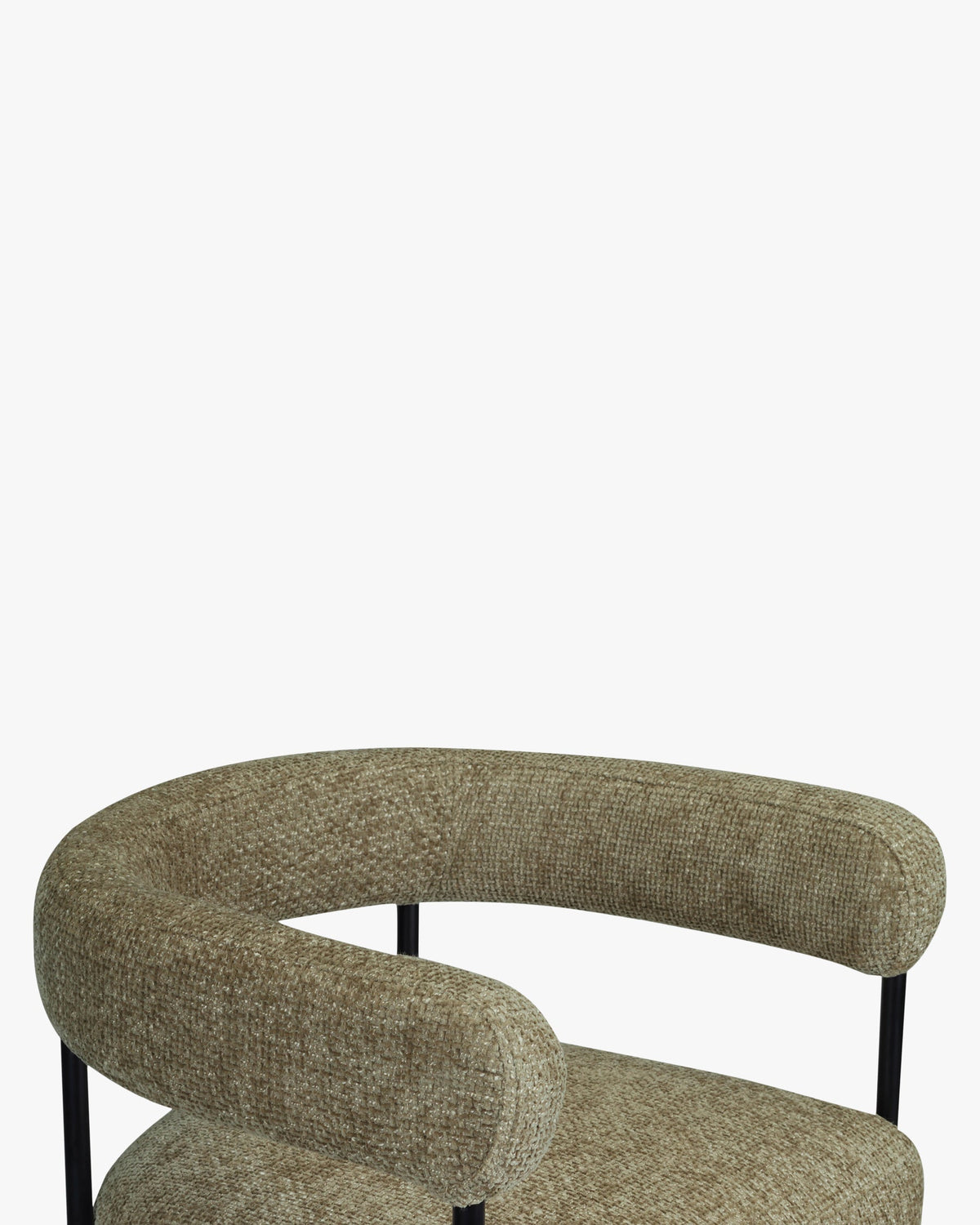 Tabouret de bar Arcade - Tweed taupe