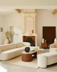 Meuble TV Cooper en bois - Bois noyer