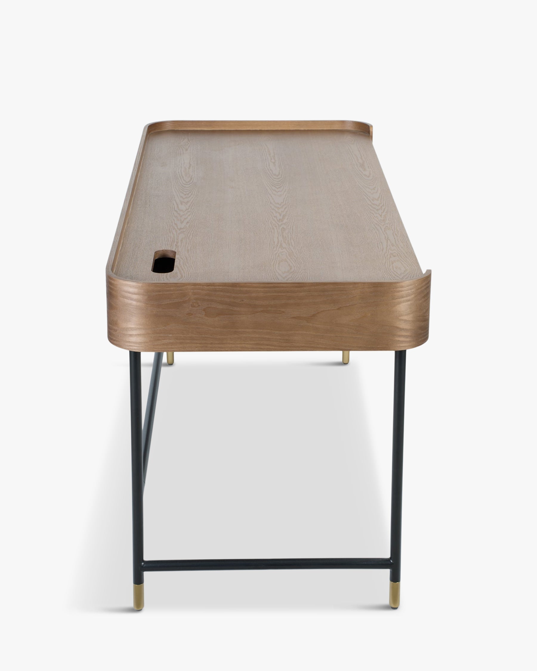 Bureau Jeffrey en bois - Bois noyer