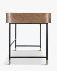 Bureau Jeffrey en bois - Bois noyer