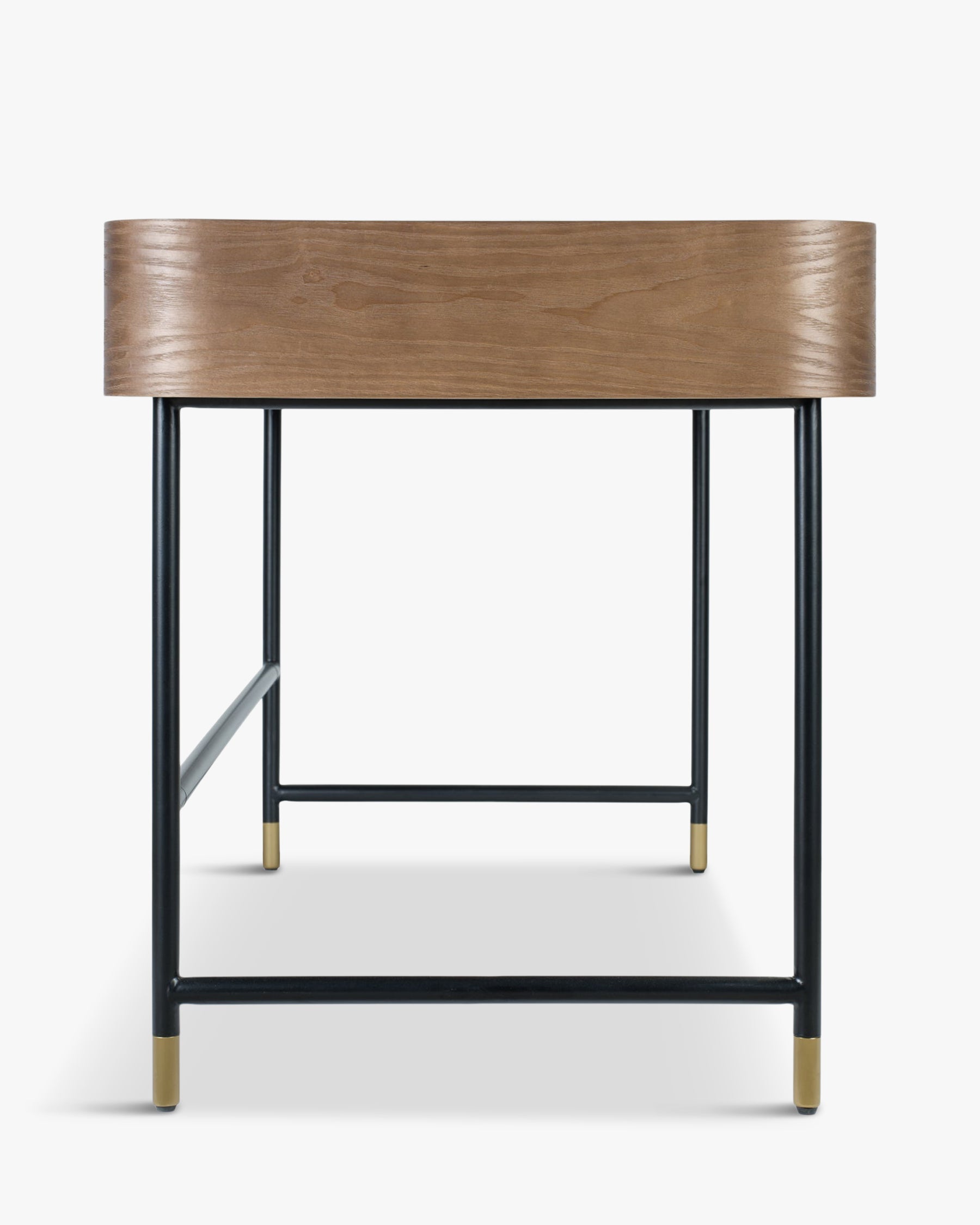 Bureau Jeffrey en bois - Bois noyer