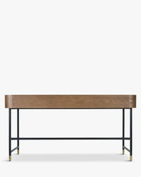 Bureau Jeffrey en bois - Bois noyer