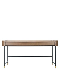 Bureau Jeffrey en bois - Bois noyer