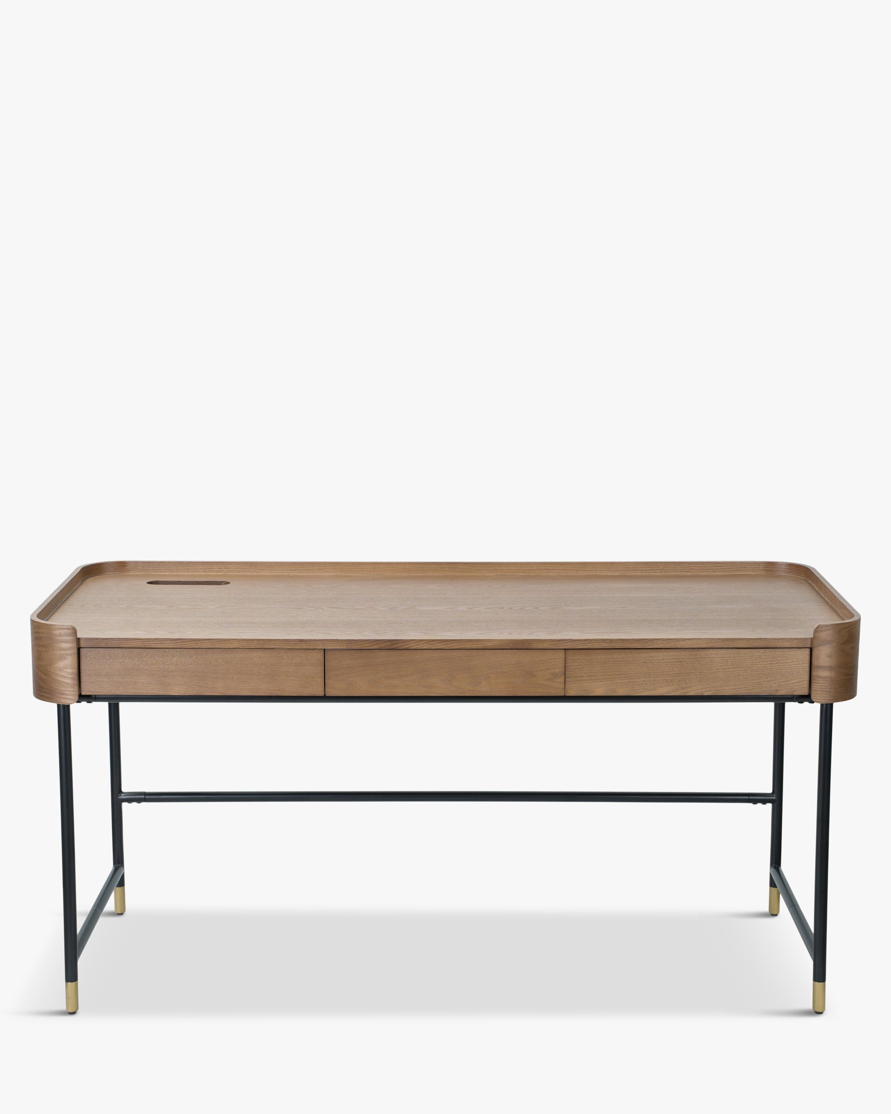 Bureau Jeffrey en bois - Bois noyer