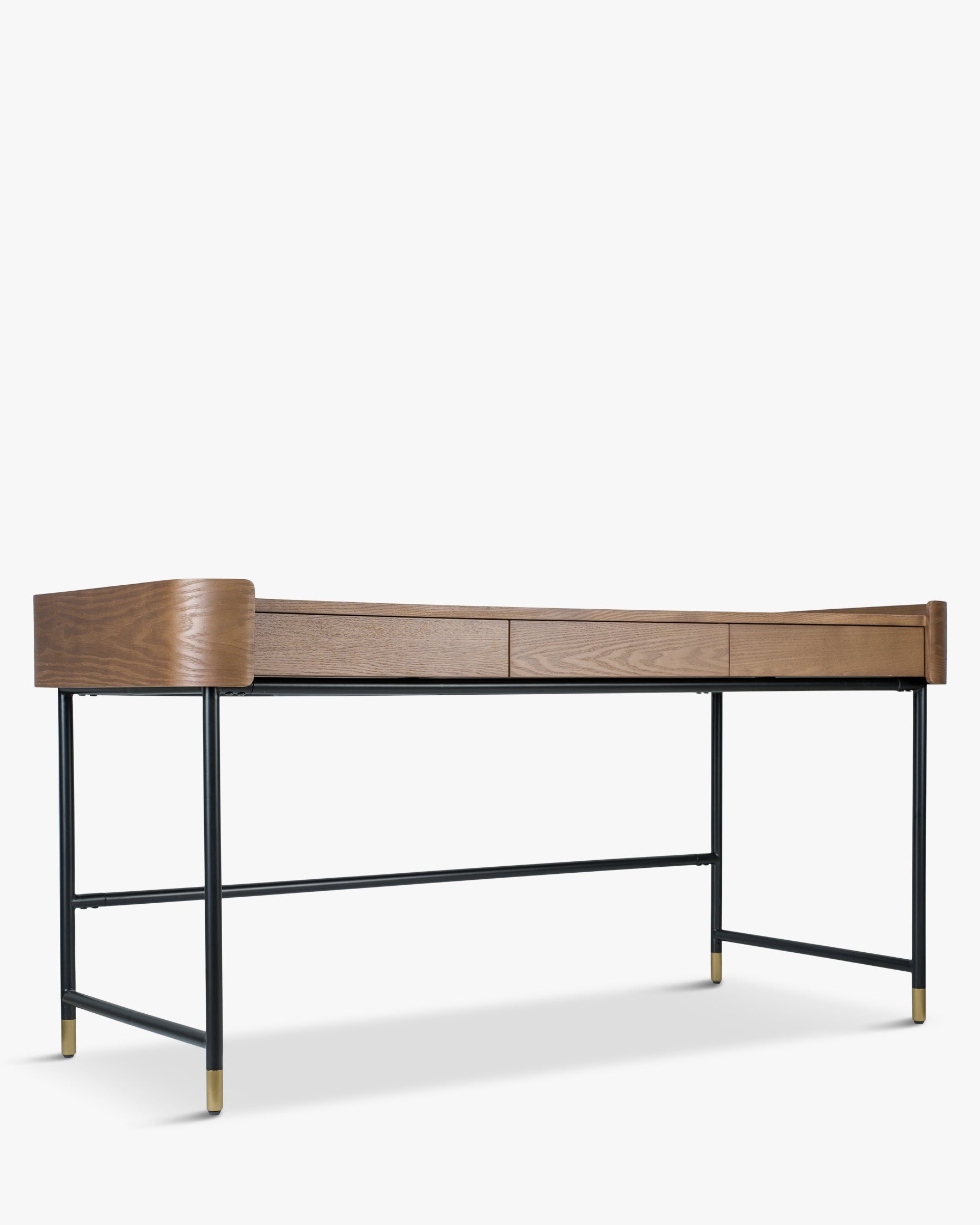 Bureau Jeffrey en bois - Bois noyer
