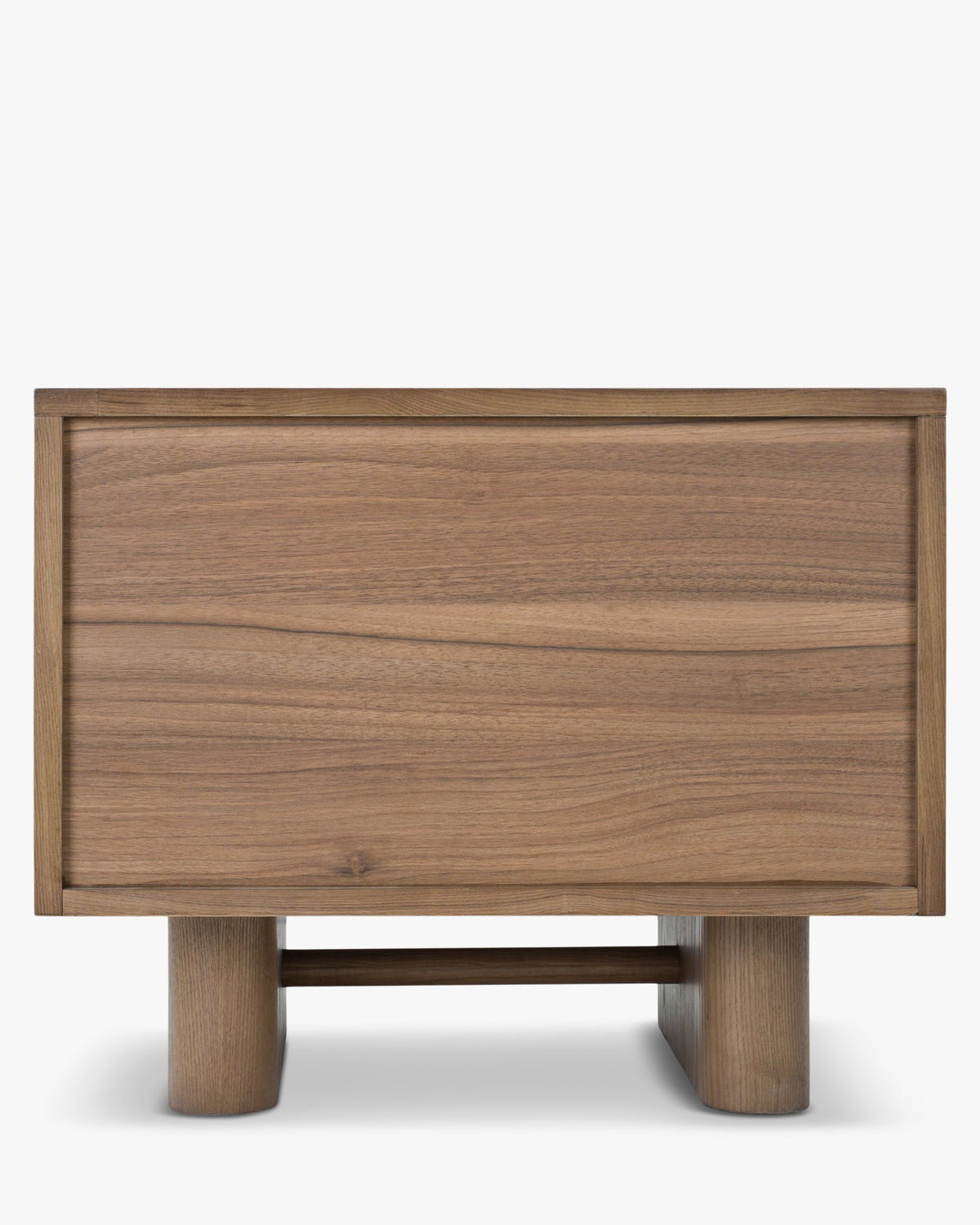 Table de chevet Cooper en bois - Bois noyer
