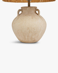 Pompei ceramic table lamp - Beige