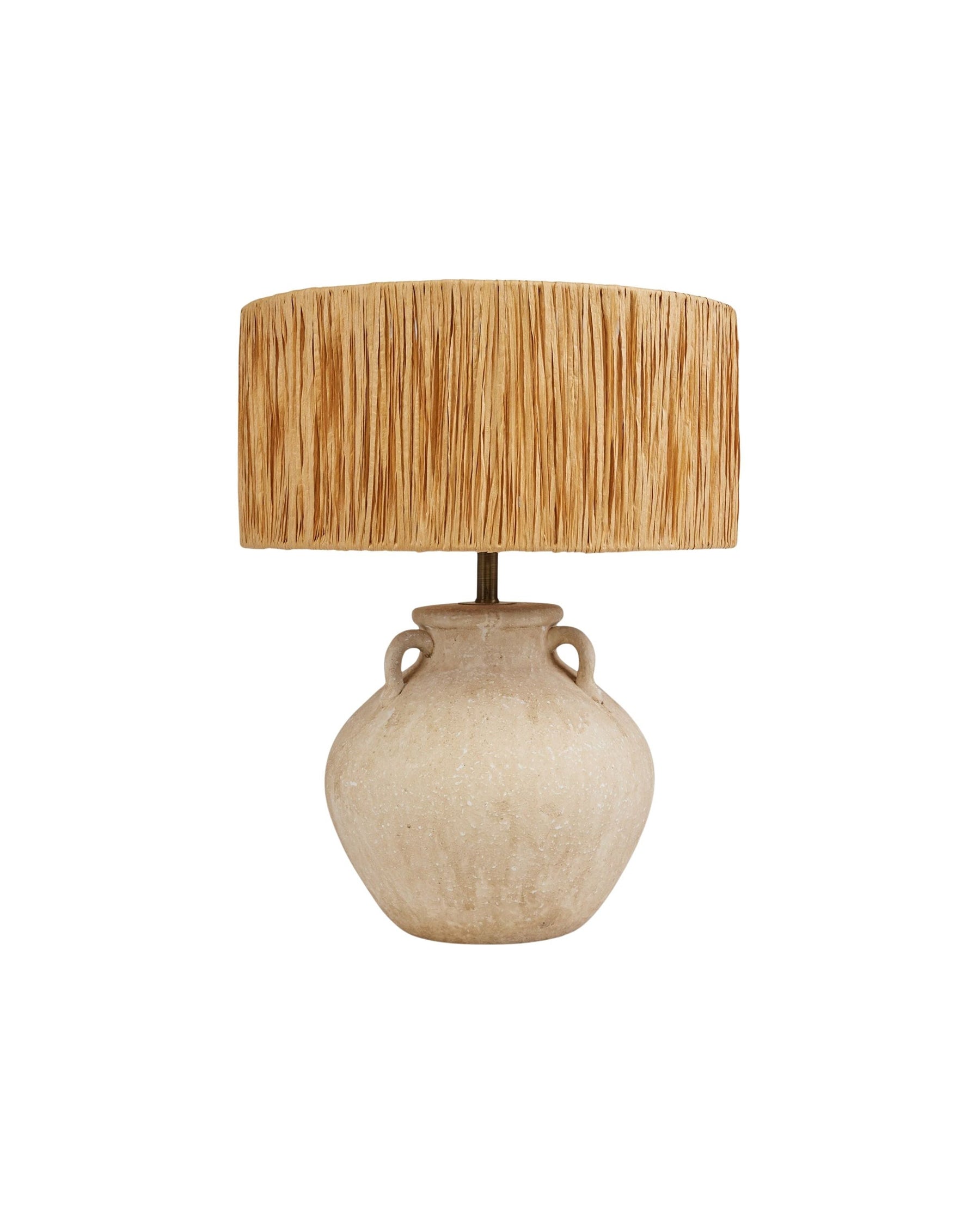 Pompei ceramic table lamp - Beige