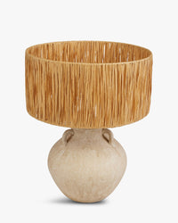 Pompei ceramic table lamp - Beige