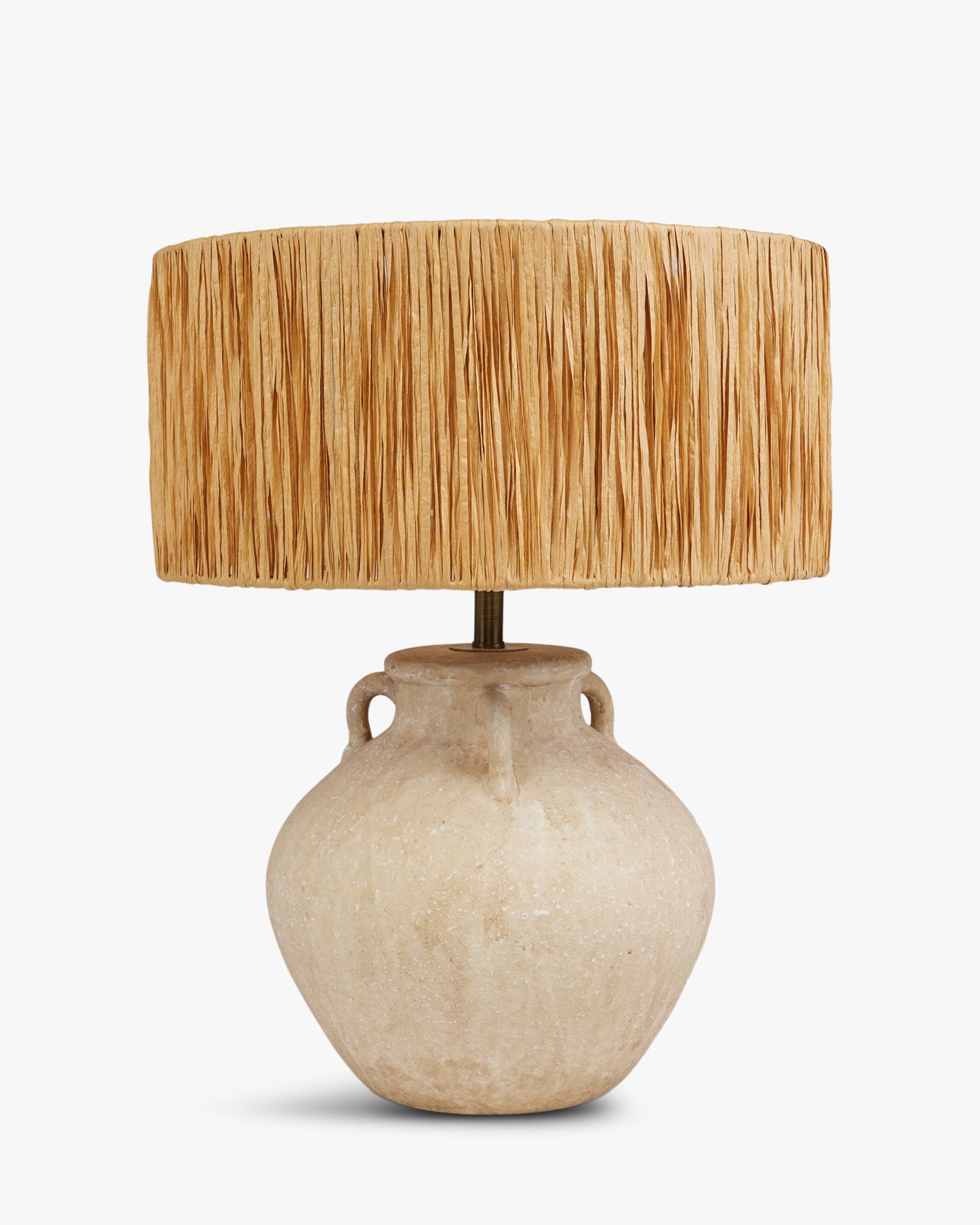 Pompei ceramic table lamp - Beige