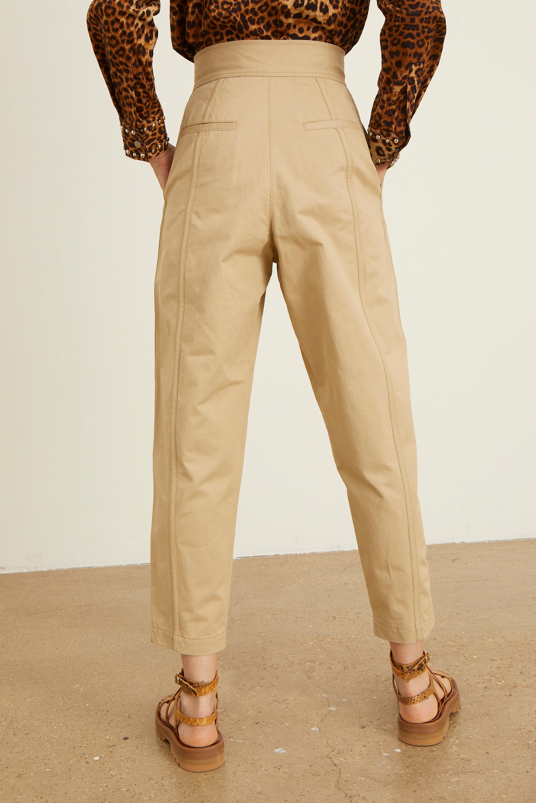 Pantalon Pipi fuselé - Dark Brown