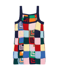 Robe en patchwork - Multicolor