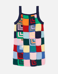 Robe en patchwork - Multicolor