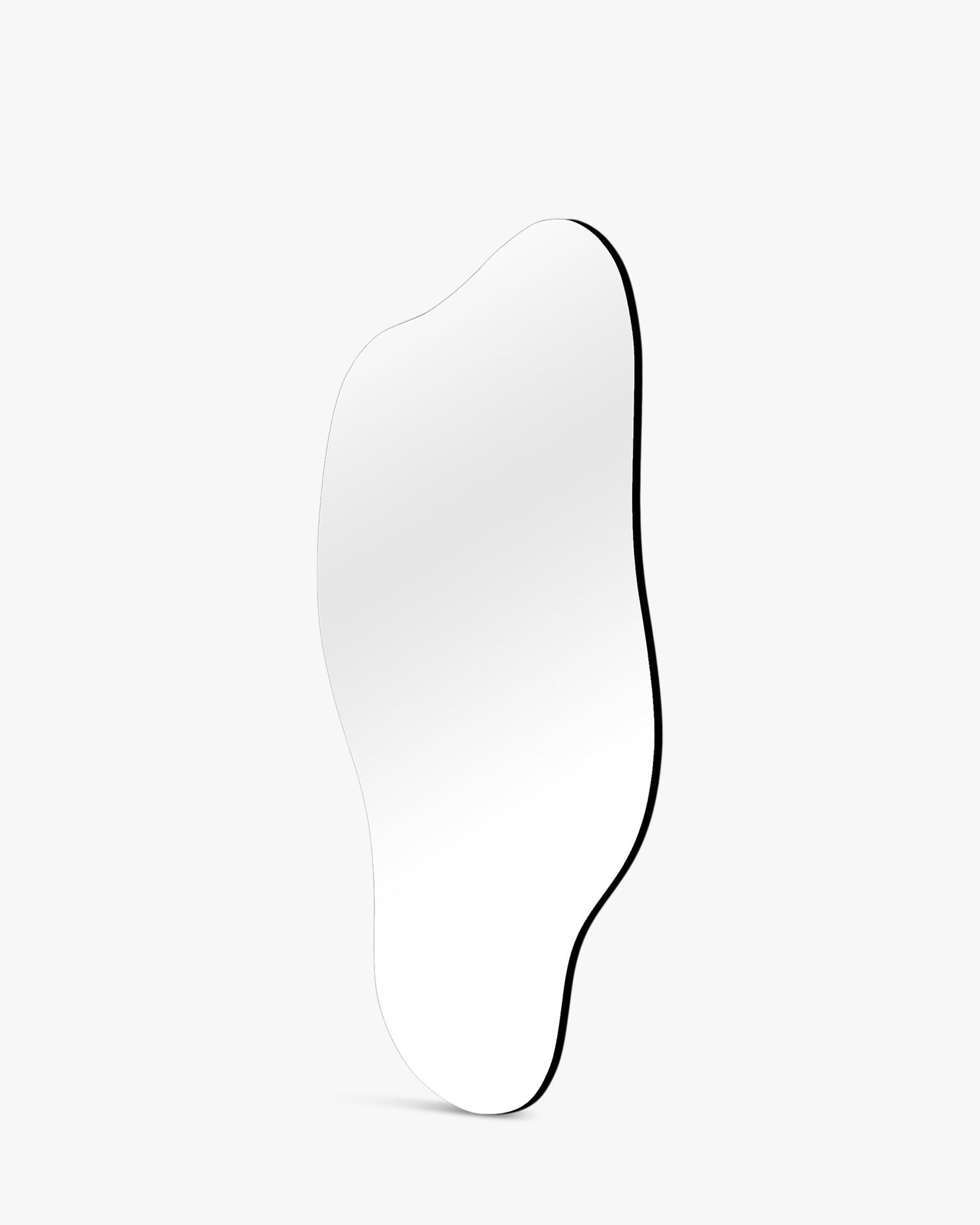 Miroir design organique Anders Xl - Blanc