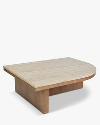 Table basse Highland M - Travertin