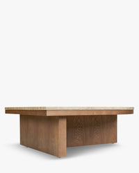 Table basse Highland M - Travertin