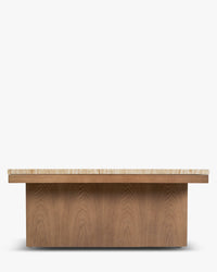 Table basse Highland M - Travertin