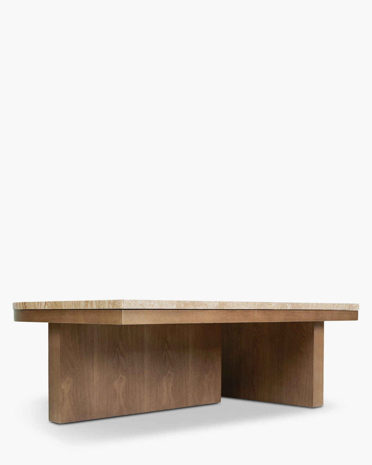 Table basse Highland M - Travertin