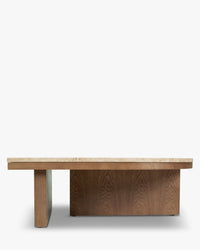 Table basse Highland M - Travertin