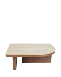Table basse Highland M - Travertin