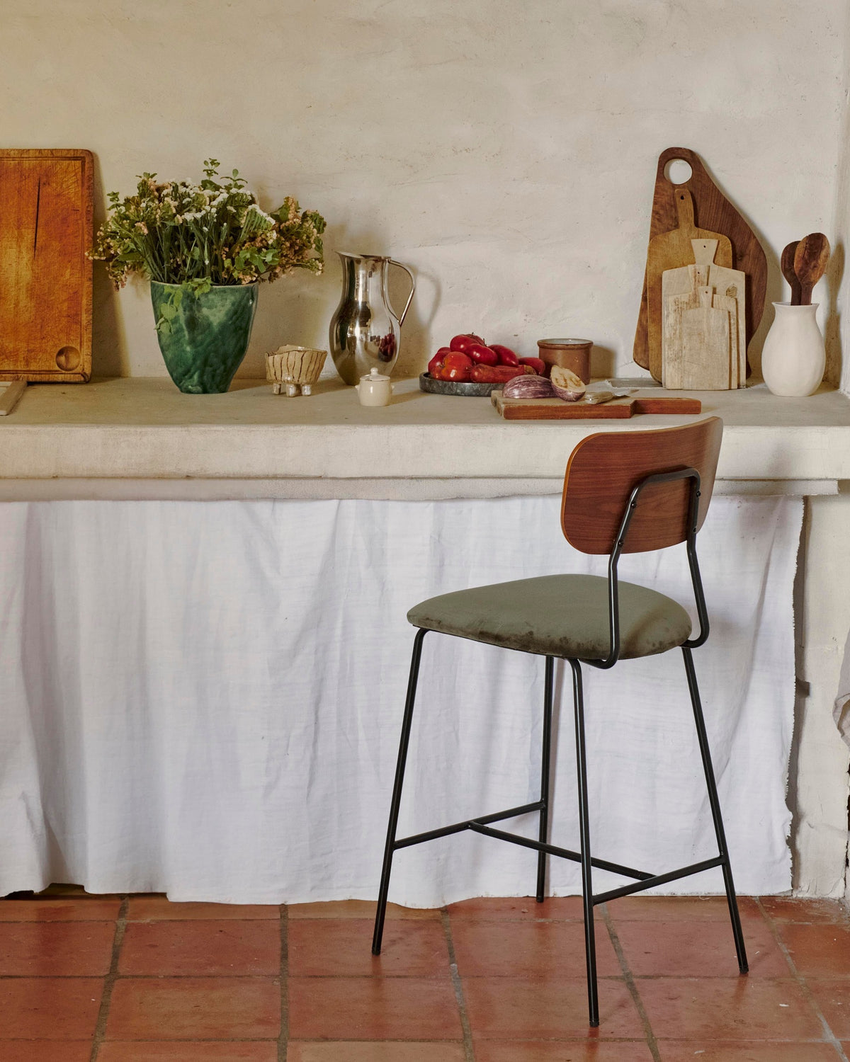 Tabouret de bar Eero - Vert