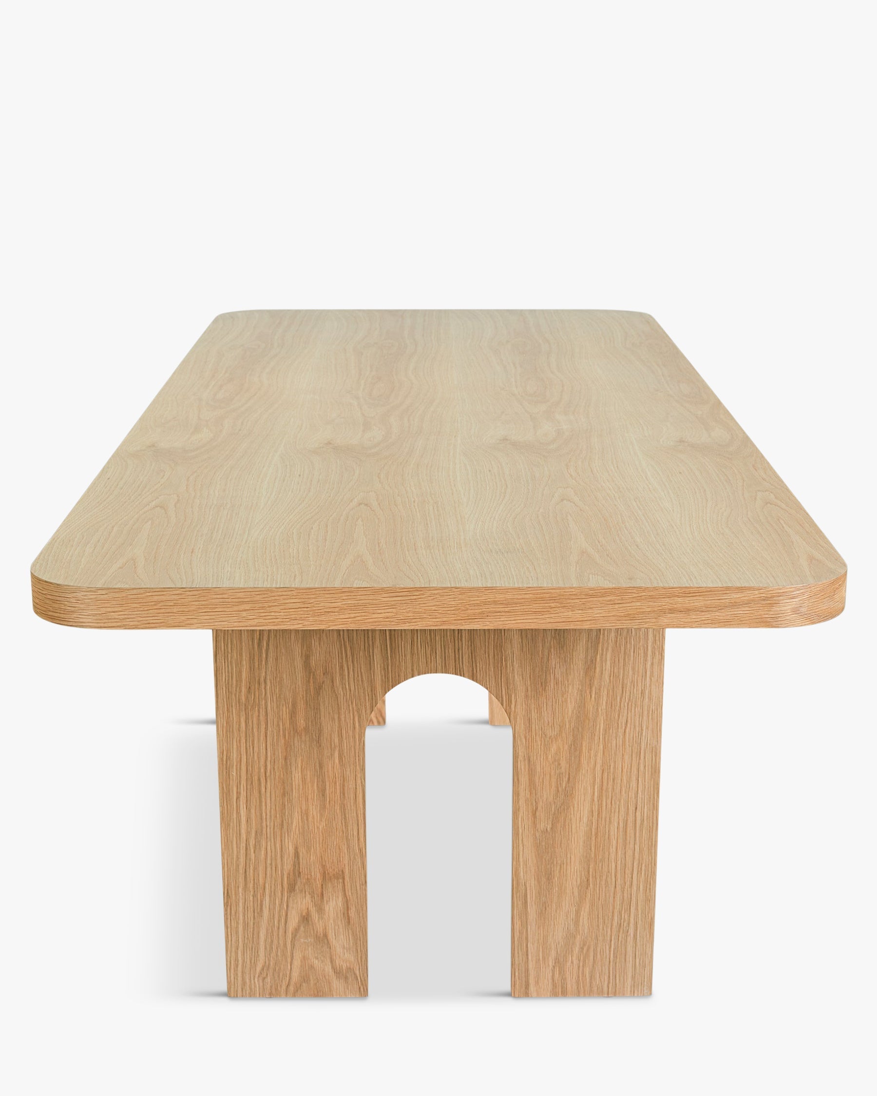 Danbury wooden dining table - Natural wood