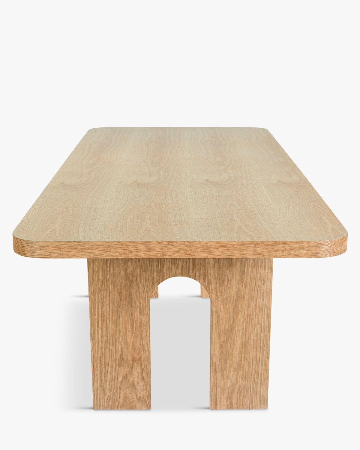 Table à manger Danbury en bois - Bois naturel