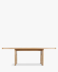 Table à manger Danbury en bois - Bois naturel