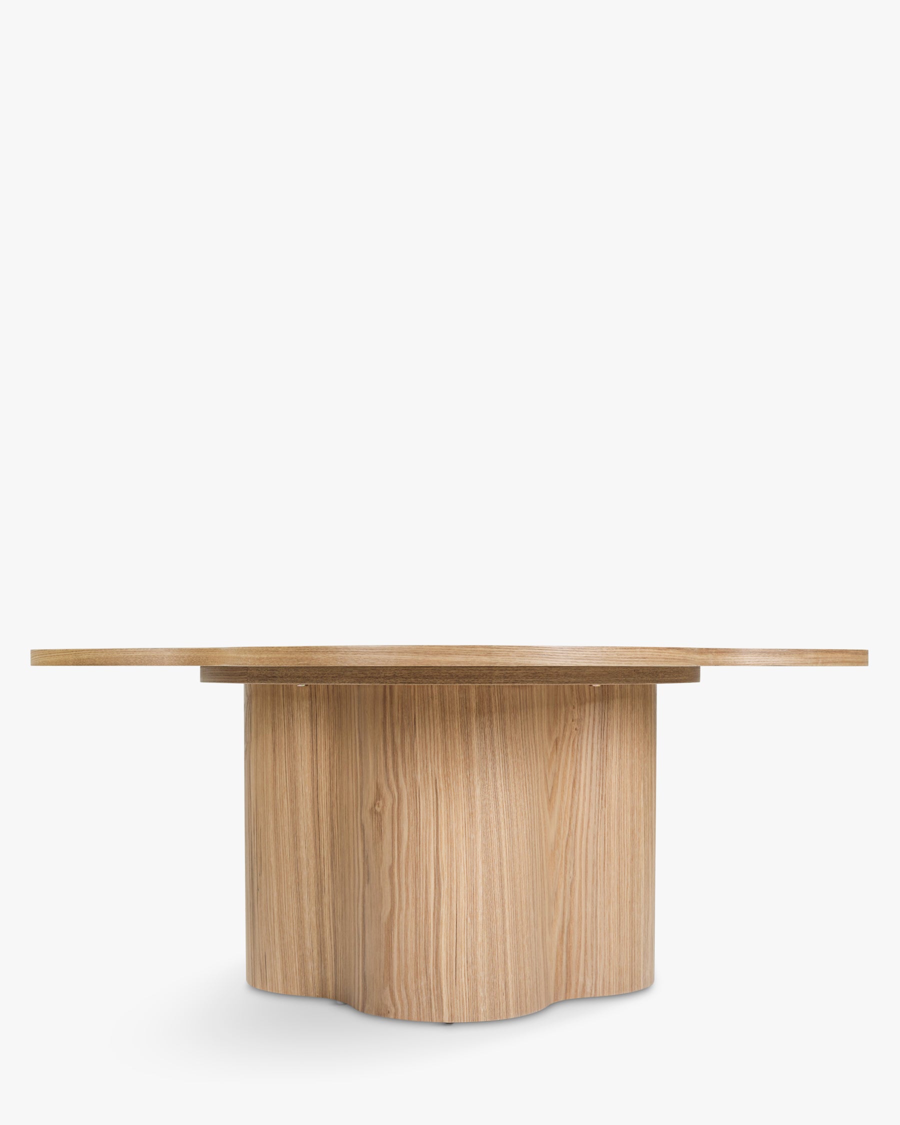 Flower wooden coffee table - Bois naturel