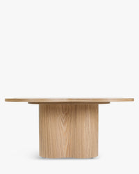 Flower wooden coffee table - Bois naturel