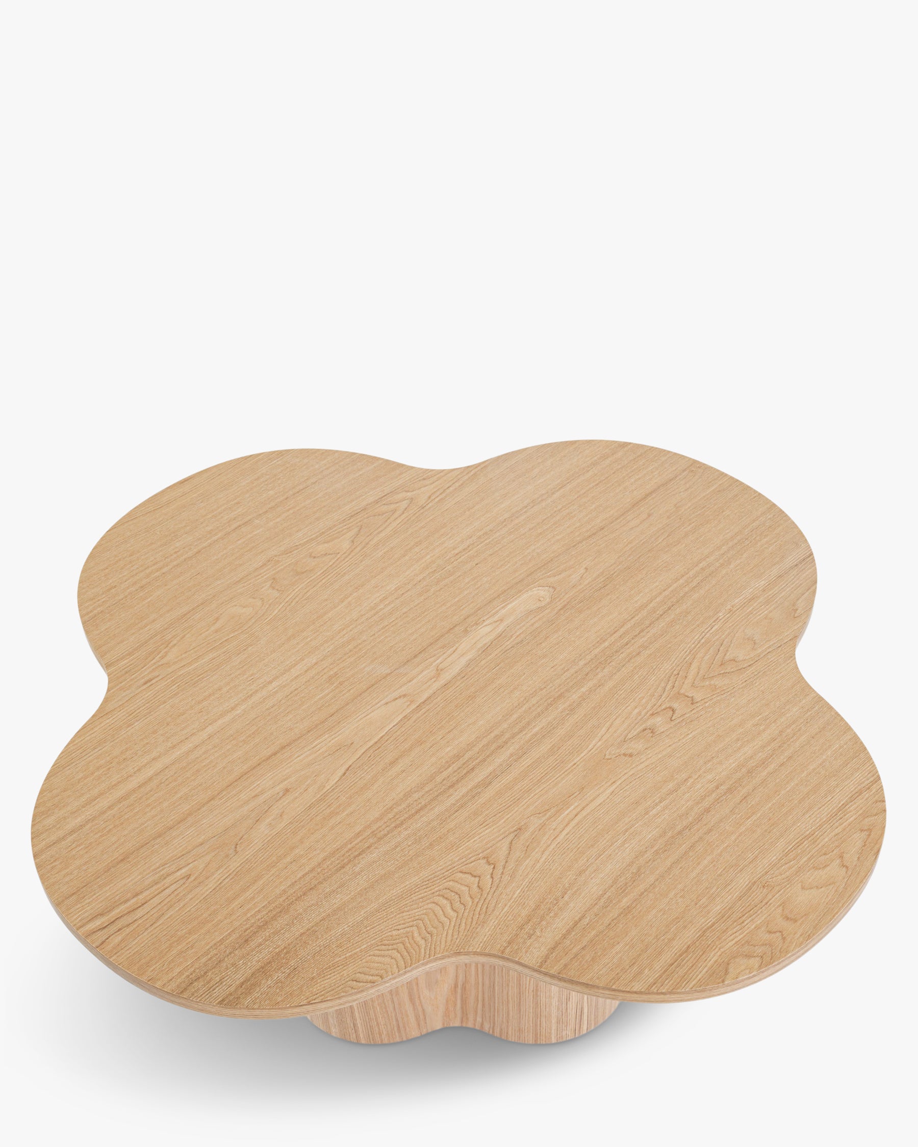 Flower wooden coffee table - Bois naturel