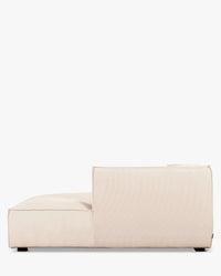Canapé d'angle droit Auster - Beige vanille
