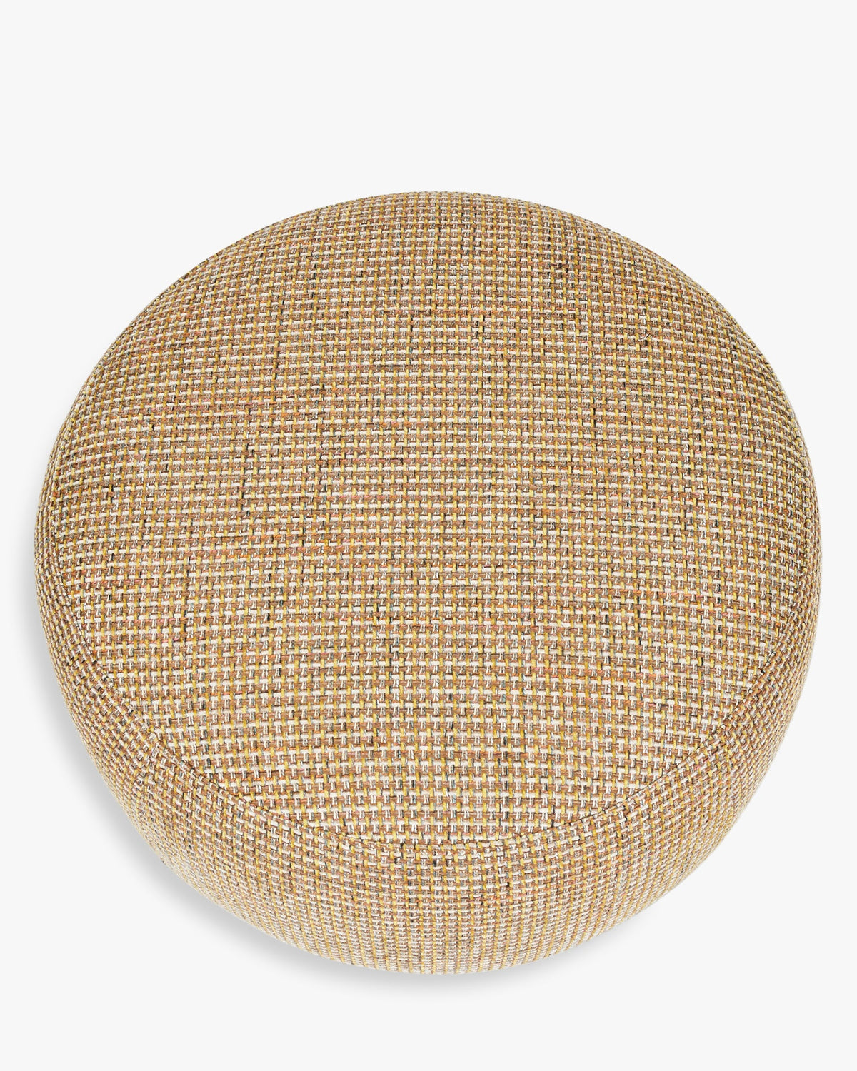 Fauteuil ou pouf Platon - Tweed Jaune Miami