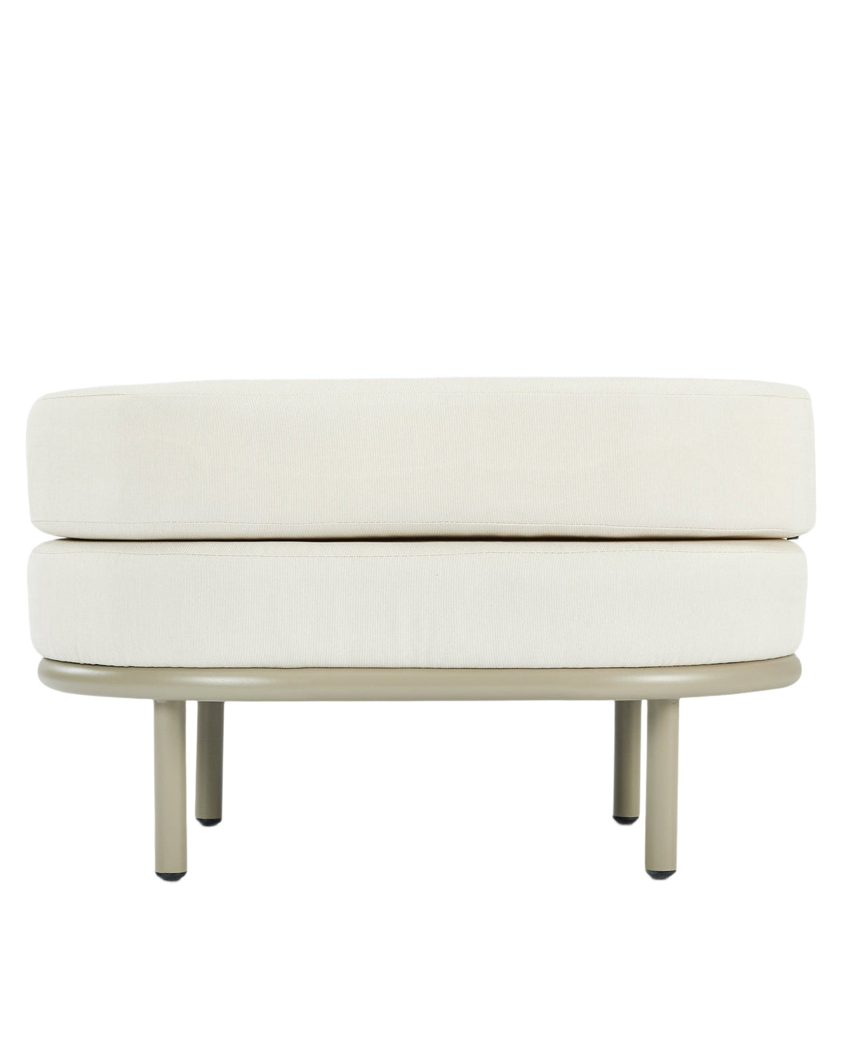 Tabouret de jardin Florentino - Blanc