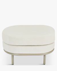 Tabouret de jardin Florentino - Blanc