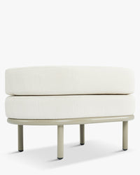 Tabouret de jardin Florentino - Blanc