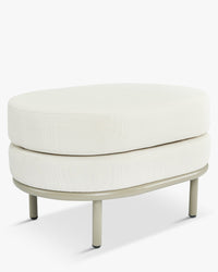 Tabouret de jardin Florentino - Blanc