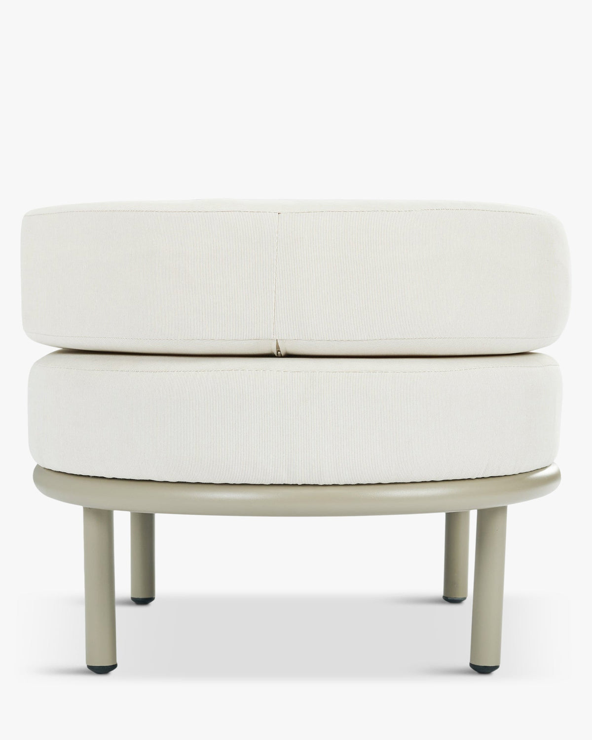 Tabouret de jardin Florentino - Blanc
