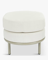 Tabouret de jardin Florentino - Blanc