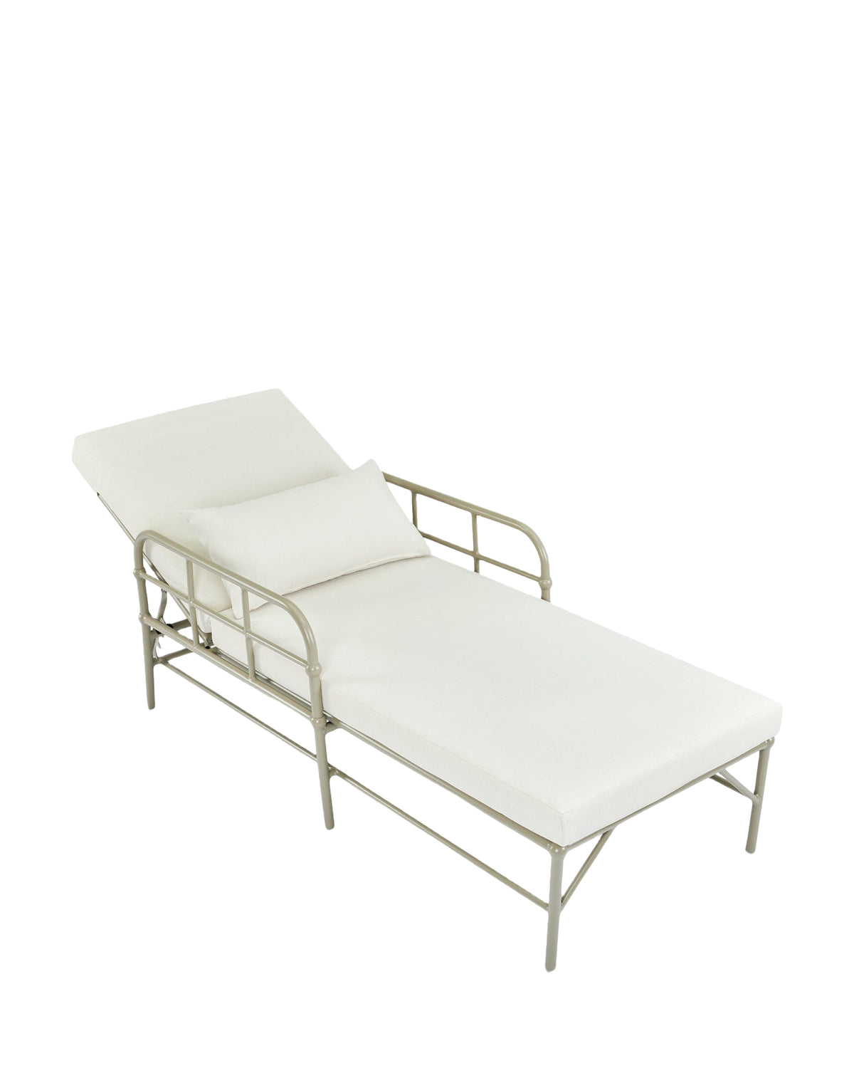 Amalfi Deckchair - White
