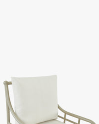 Chaise de jardin Amalfi - Blanc
