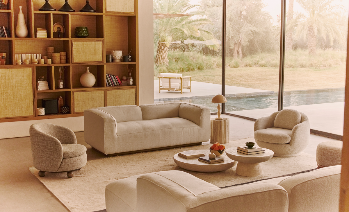 Table basse Esvedra - Beige