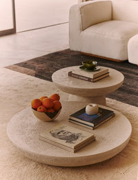 Table basse Esvedra - Beige